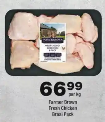 OK urban Farmer Brown Fresh Chicken Braai Pack offer