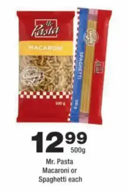 OK urban Mr. Pasta Macaroni or Spaghetti offer
