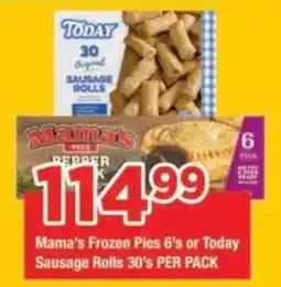 OK Grocer Mama's Frozen Pies offer