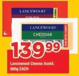 OK Grocer Lancewood Cheese Assorted offer