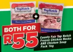 OK Grocer County Fair Top Notch Frozen Chicken Necks AND Chicken Soup Pack offer