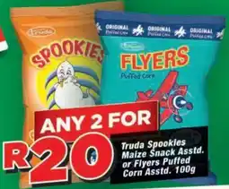 OK Grocer Truda Spookies Maize Snack Assorted offer