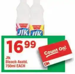 OK Grocer Jik Bleach Asstd. offer