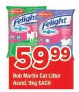OK Grocer Bob Martin Cat Litter offer