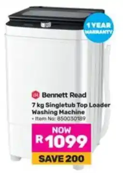Game Bennett Read 7 kg Singletub Top Loader Washing Machine offer