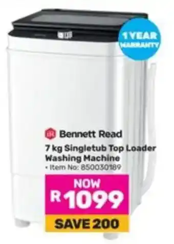Bennett Read 7 kg Singletub Top Loader Washing Machine
