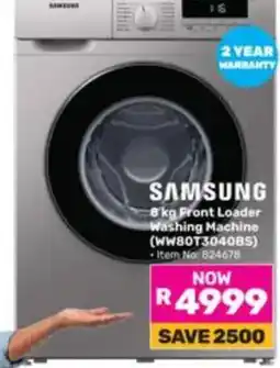 Game SAMSUNG 8 kg Front Loader Washing Machine offer