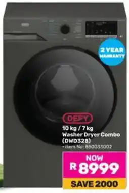Game DEFY Washer Dryer Combo offer