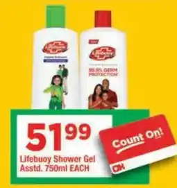 OK Grocer Lifebuoy Shower Gel offer