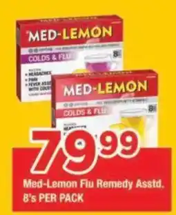 OK Grocer Med-Lemon Flu Remedy Assorted offer