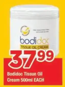 OK Grocer Bodidoc Tissue Oil Cream offer