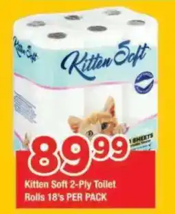 OK Grocer Kitten Soft 2-Ply Toilet Rolls offer