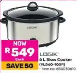 Game LOGIK 6 L Slow Cooker offer
