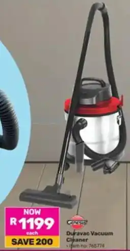 Game Duravac Vacuum Cleaner offer