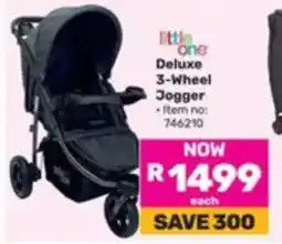 Game little one Deluxe 3-Wheel Jogger offer