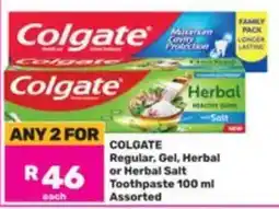 Game Colgate Toothpaste Assorted offer
