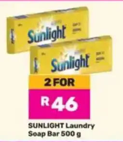 Game SUNLIGHT Laundry Soap Bar offer