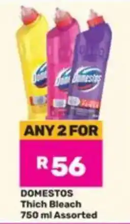 Game DOMESTOS Thick Bleach Assorted offer