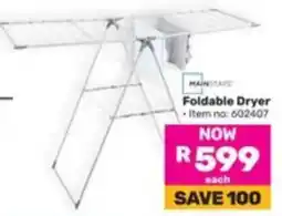 Game MAINSTAYS Foldable Dryer offer