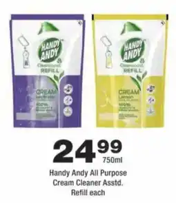 OK urban Handy Andy All Purpose Cream Cleaner Assorted offer