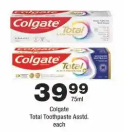 OK urban Colgate Total Toothpaste Assorted offer