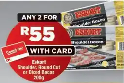 OK MiniMark Eskort Shoulder, Round Cut or Diced Bacon offer