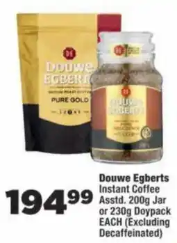 OK MiniMark Douwe Egberts Instant Coffee offer