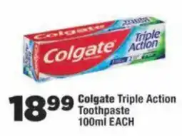 OK MiniMark Colgate Triple Action Toothpaste offer