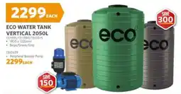 BUCO ECO WATER TANK VERTICAL 2050L offer