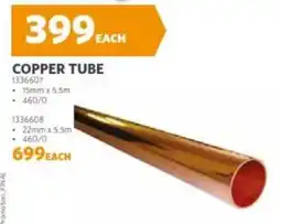 BUCO COPPER TUBE offer