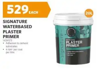 Signature Waterbased Plaster Primer
