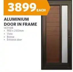BUCO ALUMINIUM DOOR IN FRAME offer