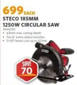 BUCO STECO 185MM 1250W CIRCULAR SAW offer