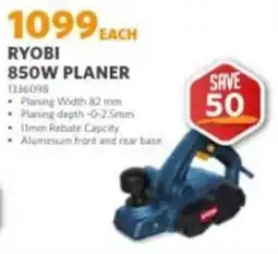 BUCO RYOBI 850W PLANER offer