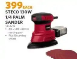 BUCO STECO 1/4 PALM SANDER offer