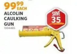 BUCO ALCOLIN CAULKING GUN offer