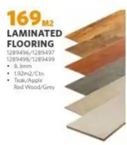 BUCO Laminated flooring offer