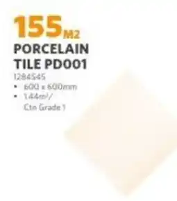 BUCO Porcelain tile PD001 1284545 001 offer