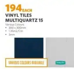 BUCO Vinyl Tiles MultiQuartz 15 offer