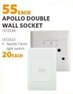 BUCO Apollo double wall socket offer
