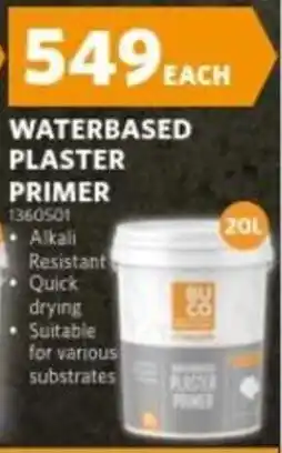 BUCO Waterbased plaster primer offer