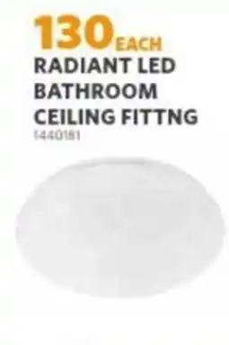 BUCO Radiant LED Bathroom Ceiling Fitting offer