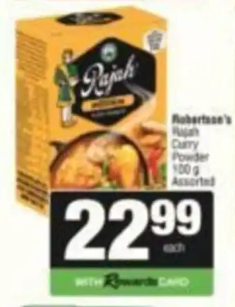 Robertson's Rajah Curry Powder Assorted