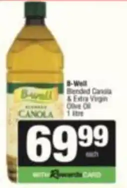 SuperSpar B-Well Blended Canola & Extra Virgin Olive Oil offer