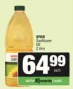 SuperSpar SPAR Sunflower Oil offer
