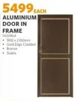 BUCO ALUMINIUM DOOR IN FRAME offer