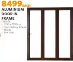 BUCO ALUMINIUM DOOR IN FRAME offer