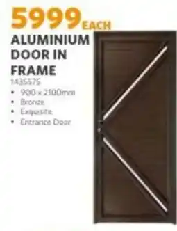 BUCO ALUMINIUM DOOR IN FRAME offer