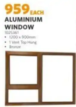 BUCO ALUMINIUM WINDOW offer