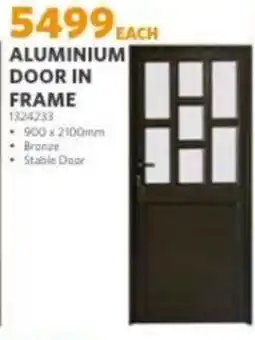 BUCO ALUMINIUM DOOR IN FRAME offer